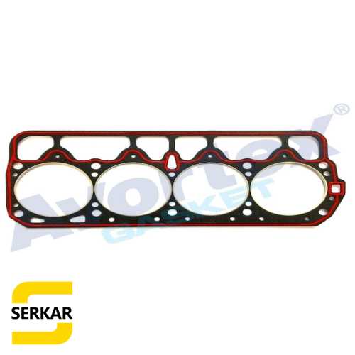 DKŞ 131 1600 SİLİNDİR KAPAK CONTASI KIRMIZI SLİKONLU Ürün Görseli